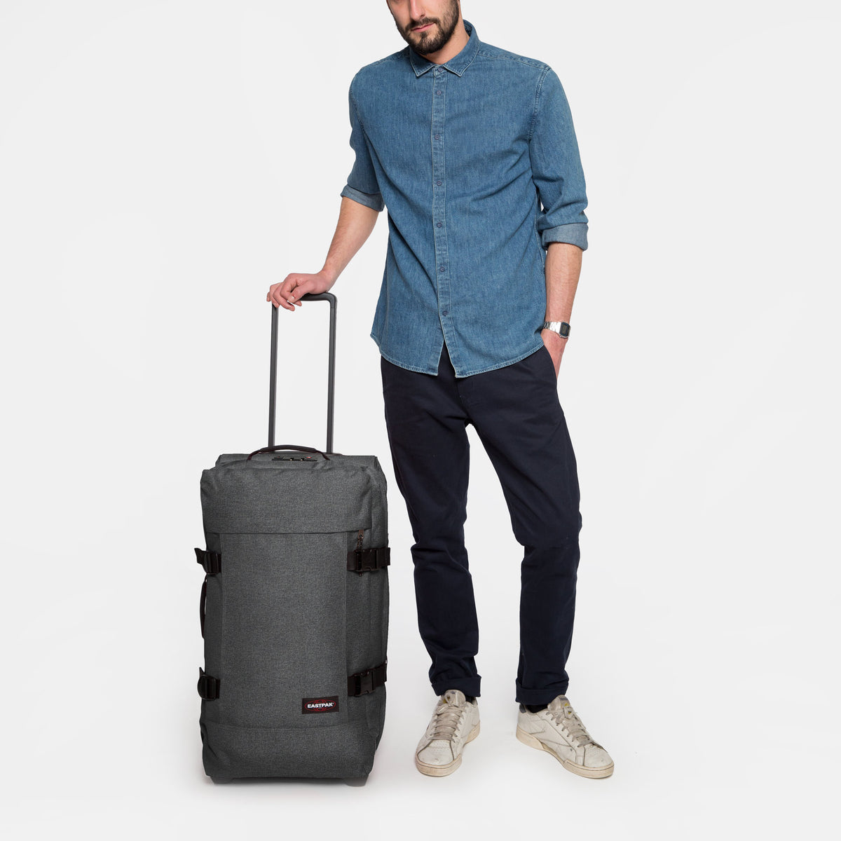 Eastpak TRANVERZ M Black Denim  - 2