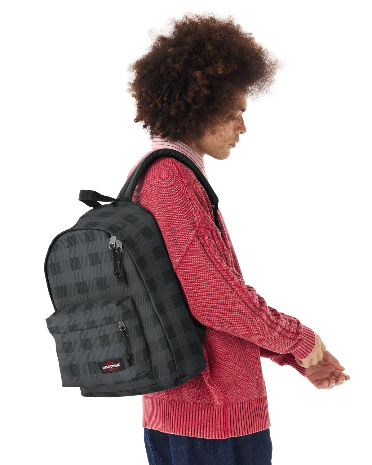 Eastpak OUT OF OFFICE Checker Grey  - 4