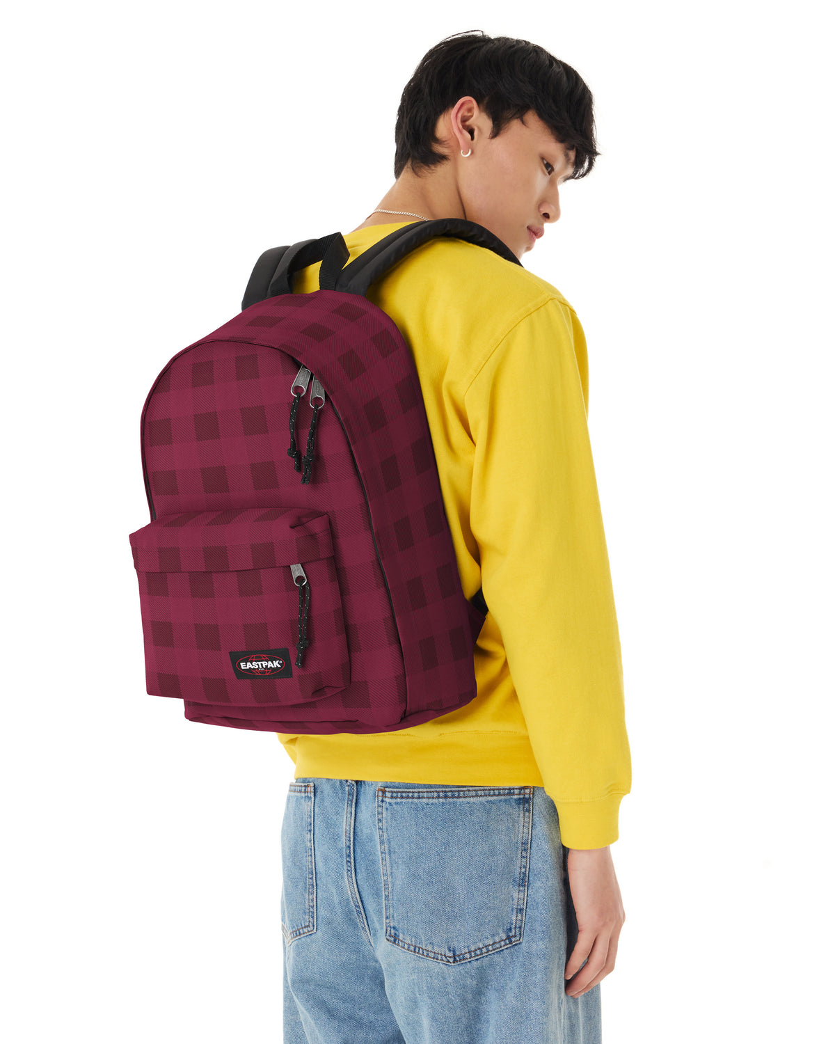 Eastpak OUT OF OFFICE CheckerBurgundy  - 4