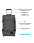 Eastpak TRANSIT'R S Black Denim  - 5