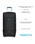 Eastpak TRANSIT'R M Black  - 6