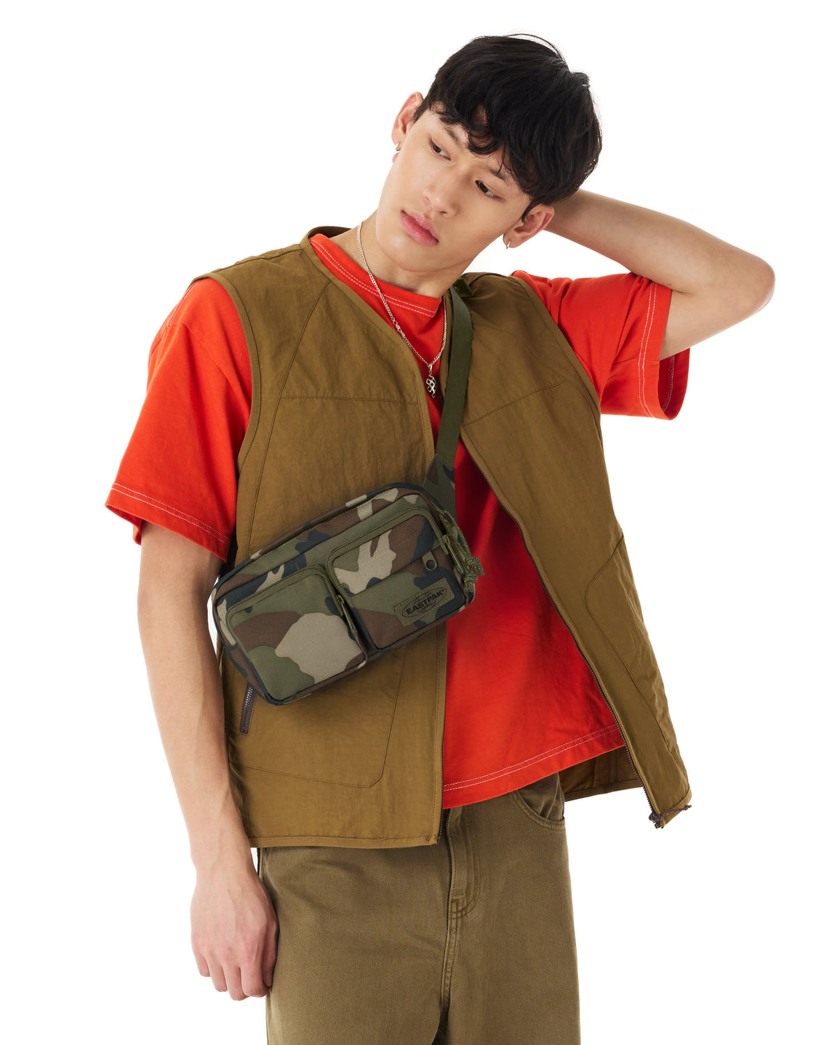 Eastpak DBL CROSSBODY Camo  - 4