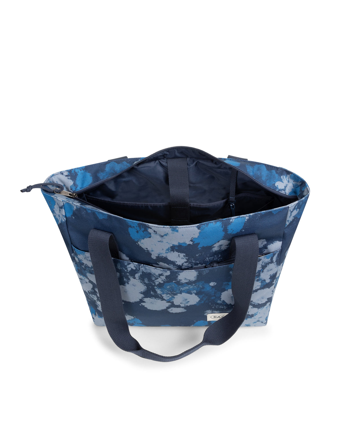 Eastpak CARRY TOTE BAG Washed Print Blue  - 3