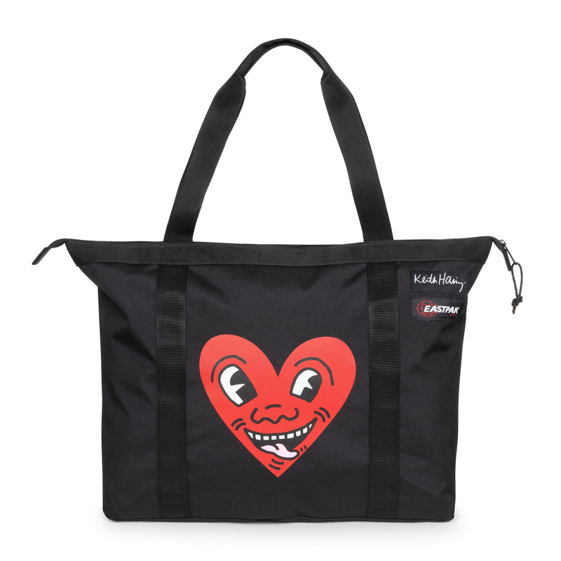 TRAVEL TOTE - KeithHaringHart / Groß