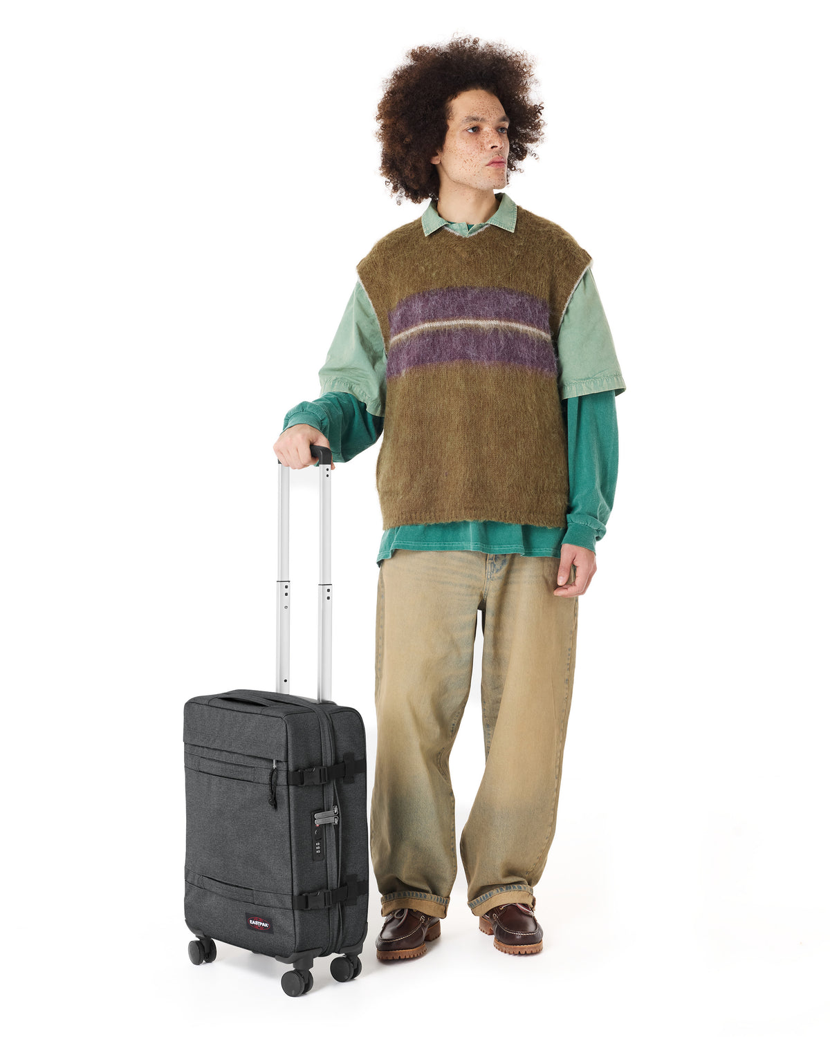 Eastpak TRANSIT'R 4 S + Black Denim  - 4